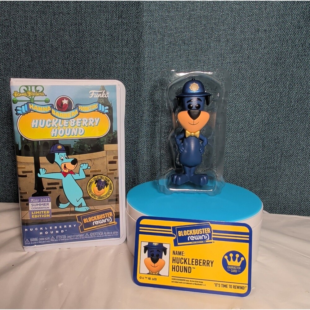 Funko REWIND Huckleberry Hound (Officer) Hanna-Barbera Huckleberry Hound Common